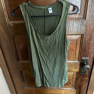 Old Navy Forest Green Tank Top
